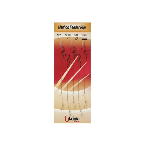 Utopia Gear Carlige Circulare Legate Method Feeder Bait Sting Nr.10 Utopia Gear Carlige Circulare Legate Method Feeder Bait Sting Nr.10